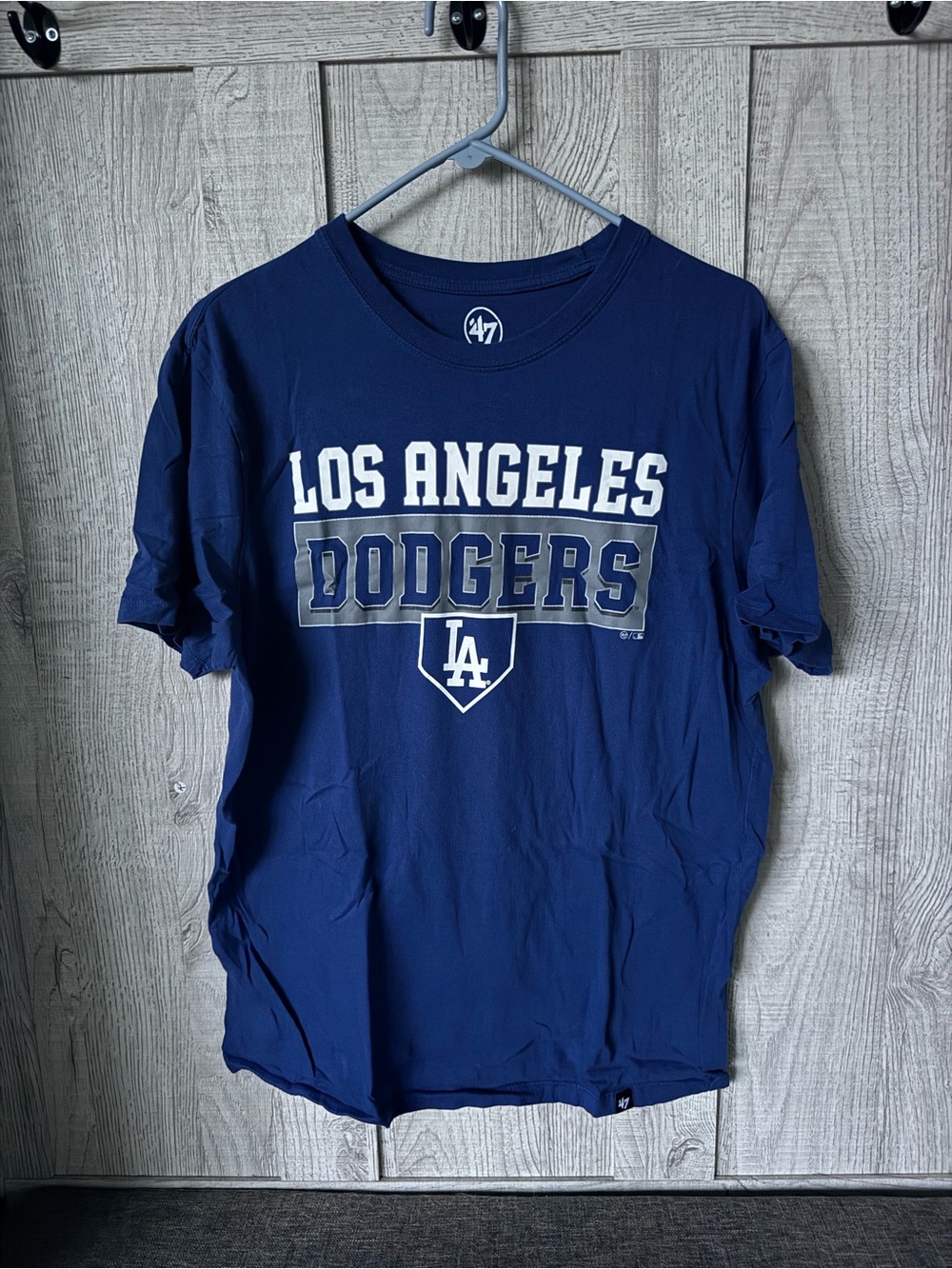 47 Los Angeles Dodgers Navy Blue Graphic Tee